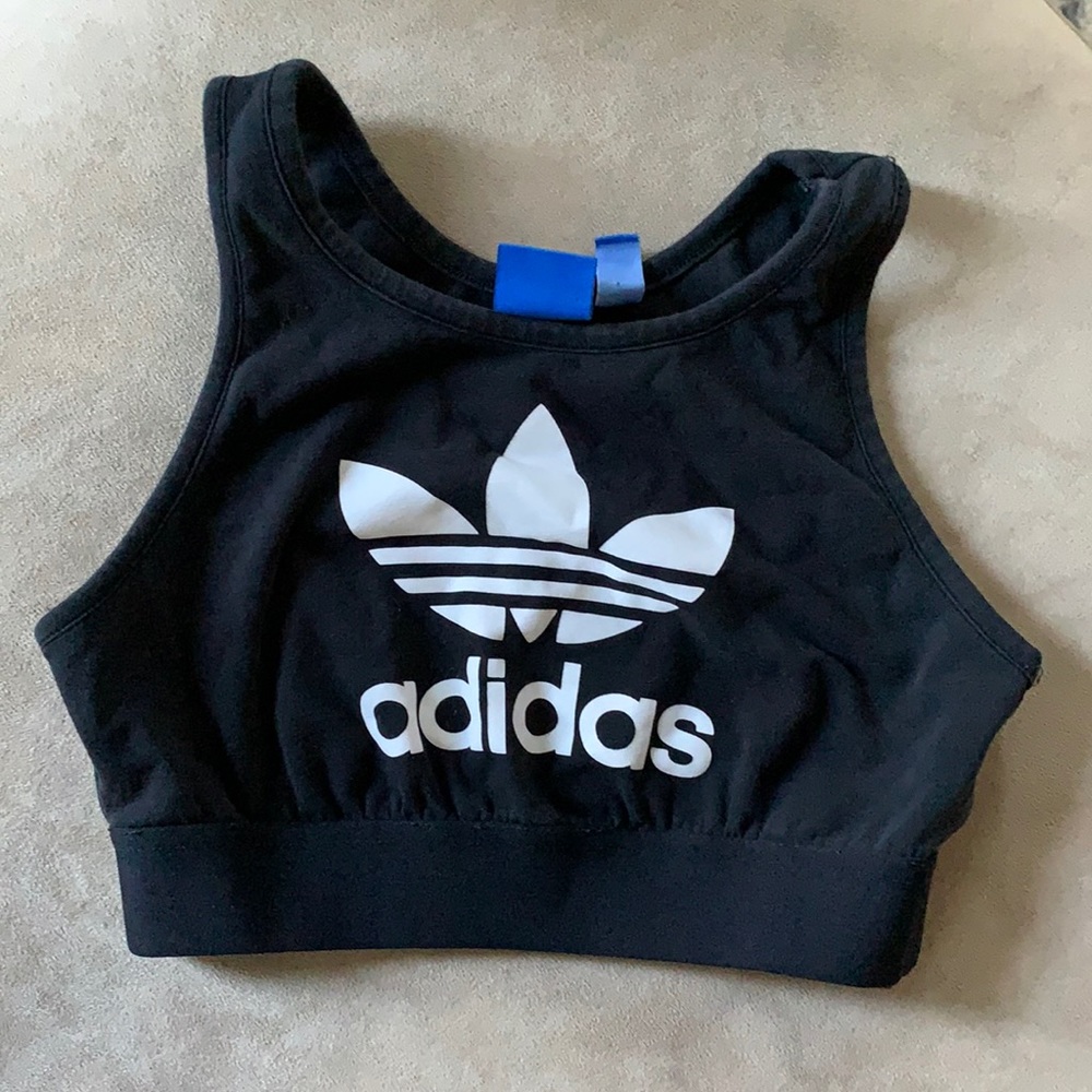 Adidas crop top bra